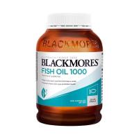 ราคา Blackmores omega fish oil 1000mg แบลคมอร์ส โอเมก้า น้ำมันตับปลา DHA EPA 400แคปซูล (25225011098)