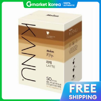 ราคา Maxim KANU คอฟฟี่มิกซ์สไตล์ตู้หยอดเหรียญ สูตรลาเต้ x 50 ซอง (25175792401)
