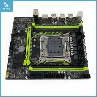 ราคา PkYeG X99 P4ชุดเมนบอร์ด2011 3ชุดเมนบอร์ดเดสก์ท็อปเซิร์ฟเวอร์ ECC DDR4 X99 2660V3หน่วยความจำ2680V4 NVMe M 2 SATA (25225476551)