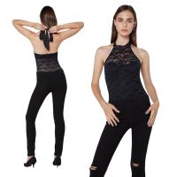 ราคา Cherilon เชอรีล่อน บอดี้สูท ซีทรู ลูกไม้ยืด สีดำ ผ้านุ่ม ยืดหยุ่น ดีไซน์เก๋ Mix Match กับชุดหลากหลายสไตล์ ONIC BSMB01 (114257256)