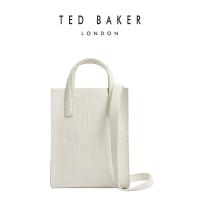 ราคา Ted Baker Womens GATOCON Croc Effect Mini Icon Bag IVORY (24756609244)