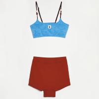 ราคา Tagi Signal Fruit Colorblock Swimwear ชุดว่ายน้ำกางเกงสีผลไม้ แยกส่วน (24500074915)
