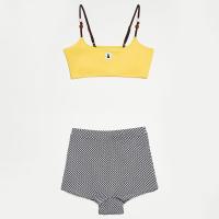 ราคา Tagi Signal Fruit Colorblock Swimwear ชุดว่ายน้ำกางเกงสีผลไม้ แยกส่วน (24500074913)