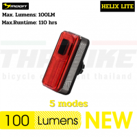 ราคา ไฟท้ายจักรยานเสือหมอบ เสือภูเขา MOON HELIX LITE 100LM HELIX SENSE 300LM (12503974986)