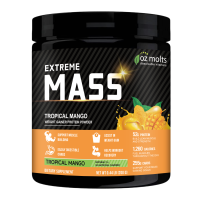 ราคา Ozmolts Extreme Mass Gainer Powder Chocolate เวย์โปรตีน โปรตีน ลีนไขมัน สนับสนุนการออกกำลังกาย Protein Weight Gainer 2LB (23189348698)