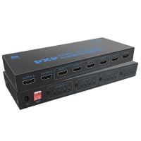 ราคา 4K 4x4 HDMI Matrix Switch 4 IN 4 OUT HDMI Splitter ตัวเลือกวิดีโอเสียงสำหรับกล้อง PC ไปยังจอภาพทีวี (24478100814)