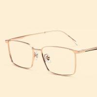 ราคา กรอบแว่นสี่เหลี่ยมขอบทองสำหรับสายตาสั้น (25063432253)