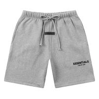 ราคา FOG FEAR OF GOD อเมริกัน high street 22 double line ป้ายขนาดเล็ก flocking กางเกงขาสั้น ESSENTIALS กางเกงลำลอง (24366943155)