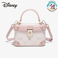 ราคา Disney กระเป๋ากระเป๋าถือทรงสี่เหลี่ยมลายพิมพ์น่ารักกระเป๋าสะพายไหล่ลายหมีสตรอเบอร์รี่ขนาดเล็กอเนกประสงค์กระเป๋ากล่องพีวีซีสำหรับนักเรียนเดินทางกระเป๋าสะพายไหล่กระเป๋าถือสะพายไหล่สะพายข้างหลากสีปกติ (2