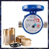 ราคา RZDW Smart Water Meter Mechanical Rotary Pointer Counter Flow Water Meter Digital Display Water Measuring Tools (24525304706)