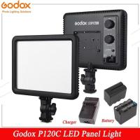 ราคา Godox แผง LED บางเฉียบไฟ LED P120C แฟลชวิดีโอโคมไฟสตูดิโอ3300K 5600K สำหรับกล้องกล้องบันทึก DV Canon Nikon (24695625589)