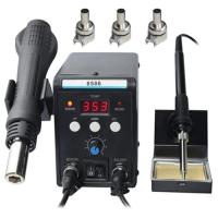 ราคา Ketoner YIHUA 852D PLUS 2 ใน 1 เครื่องเป่าลมร้อน สถานีเชื่อมปืนลมร้อน เครื่องเป่าลมร้อน หัวแร้งบัดกรีรุ่น เครื่องเป่าลมร้อนระบบดิจิต เครื่องเป่าลมร้อนบัดกรี เครื่อง เป่า ลม ร้อน บัดกรีหัวแร้ง (2505049