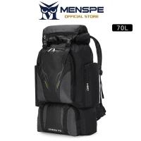ราคา MENSPE กระเป๋าเป้สะพายหลังสำหรับปีนเขากลางแจ้งความจุมากปกระเป๋าปีนเขา70ลิตรกระเป๋าเป้สะพายหลังของผู้หญิงกระเป๋าเดินทางสะพายหลังผู้ชายกันน้ำกระเป๋าเป้สะพายหลังกีฬาออกกำลังกายกระเป๋าตั้งแคมป์ลำลอง (2480