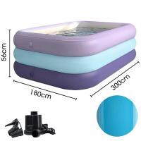 ราคา จัดส่งฟรี สระน้ำเป่าลม 3M สระน้ำครอบครัว สระว่ายน้ำเด็ก สระว่ายน้ำเป่าลม สระเป่าลม พร้อมที่สูบ 3 ชั้น 3 2 6 2 1 1 5 1 2 เมตร ขนาดใหญ่ Swiming Pool (24209905663)