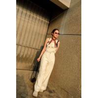 ราคา CAMPBELL CORDUROY IVORY TOP AND PANTSเอี๊ยมลูกฟูก (23788833850)
