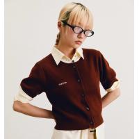 ราคา maison KEEPS Mirin Knitted Top เสื้อไหมพรมแขนสั้น (24346082172)