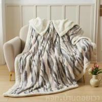 ราคา ผ้าห่มขนแกะ แคชเมียร์ ผ้าห่มขนสัตว์ หนานุ่มพิเศษ (21133009547)