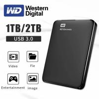ราคา ฮาร์ดไดรฟ์ Western Digital ดั้งเดิม 1TB 2TB ฮาร์ดดิสก์พกพาความเร็วสูง USB3 0 WD HDD WD Elements Portable 1TB 2TB External Hard Drive For Mac and Windows Portable USB 3 0 External HDD (25277835487)