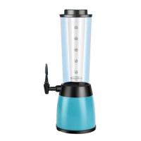 ราคา การจัดส่งท้องถิ่น ทาวเวอร์เบียร์ LED ขนาด 3 ลิตรพร้อมก๊อกน้ำคู่ เครื่องจ่ายเบียร์เกรดเชิงพาณิชย์สำหรับบาร์ งานปาร์ตี้ ระบบเครื่องดื่มเย็นสแตนเลสสำหรับเบียร์คราฟต์และโซดา (24504586562)