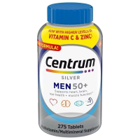 ราคา Centrum Silver Men Women 50 Multivitamin สำหรับผู้ใหญ่ที่มีอายุ 50 Multivitamins 275 Tablets (25359736823)