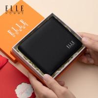 ราคา ELLE HOMME กระเป๋าสตางค์หนังสำหรับผู้ชาย ดีไซน์เรียบง่ายสไตล์ใหม่ (25035076807)