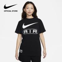 ราคา Nike Womens Air Tee Black ไนกี้ เสื้อยืดผู้หญิง Air สีดำ (24538977121)