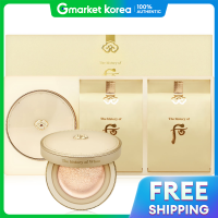 ราคา The Whoo Gongjinhyang Mi คุชชั่นรองพื้น Luxury Cushion เบอร์ 21 เซ็ตพิเศษ 13g x 3 ชิ้น (25117741581)