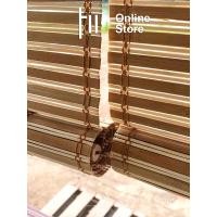 ราคา 100 วัสดุไม้ไผ่ธรรมชาติ มู่ลี่ ไม้ ไผ่ บัง กันแดด บังแดด ญี่ปุ่น ม่านม้วน ม่านประตู ฉากกั้นห้อง (23622748991)