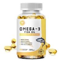 ราคา Omilay Omega 3 Fish Oil น้ำมันปลาโอเมก้า 3 น้ำมันปลา with EPA DHA การดูแลหัวใจ สมอง ผิวหนังและดวงตา สุขภาพข้อต่อ (24582797118)