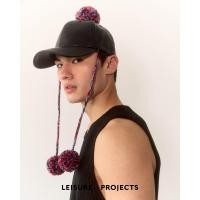 ราคา Leisure Projects POM POM CAP หมวกหนังเทียมตกเเต่งด้วย ลูกปอมปอมไหมพรมงาน handmade (25619275421)