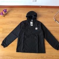 ราคา 2023 CARHARTT WIP Carhartt Hooded Jacket Jacket Functional Mens And Womens Half Zipper Waterproof And Windproof Thin (20993495086)