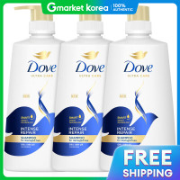 ราคา Dove โดฟ แชมพูเข้มข้นขนาดใหญ่ 680 มล แพ็ค 3 ชิ้น แชมพูโปรตีนสำหรับหนังศีรษะ (25357151192)