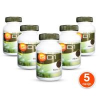 ราคา 5 กระปุก MAXXLIFE แม็กซ์ไลฟ์ สาหร่ายเกลียวทอง อาหารเสริมสำหรับร่างกาย ขนาด 60 เม็ด (24825646226)