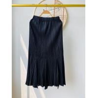 ราคา 5177 Mermaid Skirt Midi Summer Pleated Casual Versatile A Line Bodycon One Size 45 75kg (24580960120)