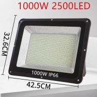 ราคา สปอร์ตไลท์ led 220v ไฟสปอร์ตไลท์ 50w 200w 1000w ไฟกลางแจ้ง Flood Light Saving ผนังกันน้ำโรงรถสนามฟุตบอลแสงน้ำท่วมไฟ ตกแต่งสวน ขนาด IP66 Waterproof (24655090037)