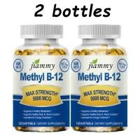 ราคา Vitamin B12 5000 Mcg เพิ่มพลังงานและความมีชีวิตชีวา รักษาการทำงานของสมองและระบบประสาท (25524380639)