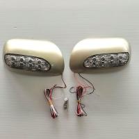 ราคา ฝาครอบกระจกมองข้างtoyota vios 2003 2006 มีไฟ LED สีทองอ่อน ครอบกระจกวีออส vios อัลติส altis ยาริส yaris แคมรี่ camry อะแวนซ่า avanza 03 06 (406105228)