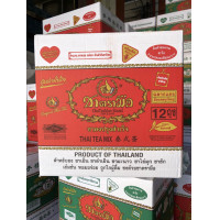 ราคา ยกลัง ชาตรามือ ชาแดง ล็อตการผลิตใหม่ แท้ 100 สูตรต้นตำรับ ชนิดถุงสีแดง บรรจุ 400 กรัม x 12 ถุง (22272842267)