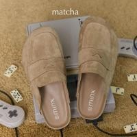 ราคา Minx รุ่น Wynn slipper รองเท้าสลิปเปอร์ หนังกลับ (24803557604)