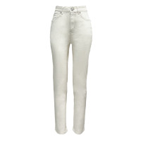ราคา MOTTOM RAYNE High Waisted Straight Leg Cropped Jeans (24608774856)