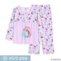 ราคา Josilins ชุดนอน ผู้หญิง เด็กโต ลิขสิทธิ์ ดิสนีย์ Disney Princess เจ้าหญิง คอระบาย แขนยาว ขายาว ผ้ายืด ไซส์ XSS 2025 (25206203189)