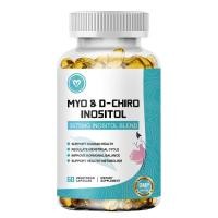 ราคา ISNIH อิโนซิทอล Myo Chiro Inositol Capsule สนับสนุนการทำงานของรังไข่และบรรเทาความวิตกกังวล 120 แคปซูล (24071988018)