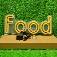 ราคา ป้ายไฟLED ป้ายไฟนีออน ป้ายไฟอะคริลิค ป้ายไฟหน้าร้าน ป้ายไฟ FOOD แบบเสียบปลั๊กไฟ ป้ายไฟตกเเต่งร้าน (21340673137)