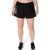 ราคา ASICS 2012D178 001 ASICS ICON 4IN SHORT WOMEN RUNNING ผู้หญิง กางเกงขาสั้น ของแท้ PERFORMANCE BLACK (24262434268)