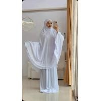 ราคา ชุดละหมาด ผ้าละหมาด ตะละกง TELEKUNG LAILA อัดพลีท แต่งลูกไม้เนื้อผ้า Viscose (24790519009)