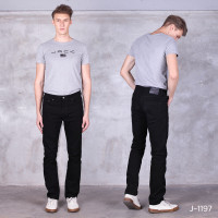 ราคา JACK RUSSEL กางเกงยีนส์ผู้ชาย ทรงกระบอกใหญ่ Straight Fit กางเกงยีนส์แจ็ครัสเซล (22973623319)