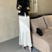 ราคา QIANCHENGBEINA กระโปรงทรงเอ วินเทจ สีขาว ขนาดกลาง (25069599728)