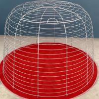 ราคา สุ่มเหล็กล้วน 12ขา 24วง 108 75ซม 1ใบ แถมมุ้งไก่1ผืน (24735752669)