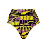 ราคา PUMA ชุดว่ายน้ำผู้หญิง กางเกงว่ายน้ำทรงเอวสูง SWIM WOMEN PRINTED HIGH WAIST BRIEF 701229911 (21608898217)