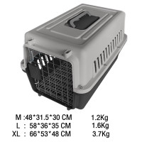 ราคา กรงหิ้ว กล่องใส่สัตว์เลี้ยง กรงเดินทาง สำหรับสุนัขและแมว มี2ไซส์ สุนัข แมว สำหรับเดินทาง ส่งจากไทย (22529304321)